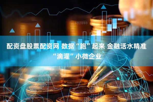配资盘股票配资网 数据“跑”起来 金融活水精准“滴灌”小微企业