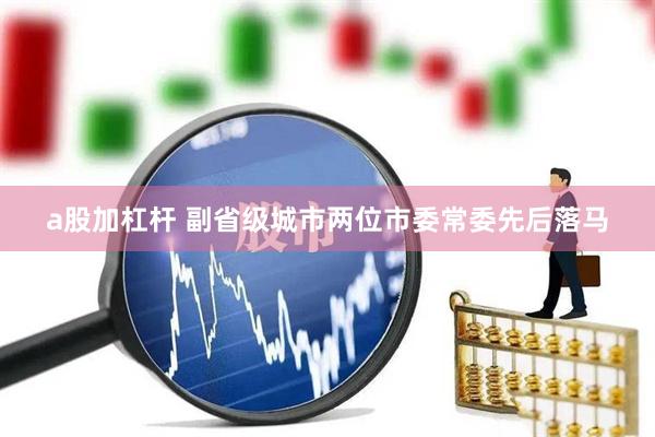 a股加杠杆 副省级城市两位市委常委先后落马